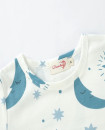 Pajama Set 2Y-7Y Organic Cotton O-neck Super Soft And Breathable Moon JY9503-11